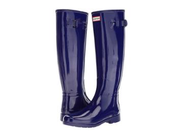 Hunter Original Refined Gloss Rain Boots (neptune) Women's Rain Boots