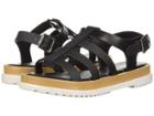 Mini Melissa Mel Flox Iii (little Kid) (black/beige) Girl's Shoes