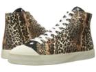 Just Cavalli Mixed Printed Canvas High Tops (natural) Women's Shoes