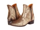 Seychelles Lucky Penny (gold Suede) Women's Zip Boots