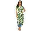 Steve Madden Exotic Island Long Lace-up Duster (white) Women's Clothing