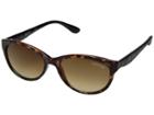 Kenneth Cole Reaction Kc1256 (dark Havana/gradient Brown) Fashion Sunglasses