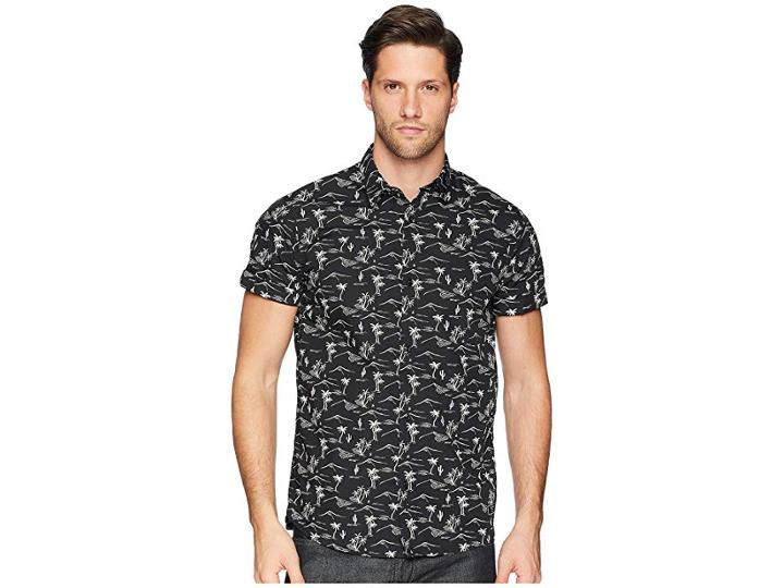 Scotch & Soda The Pool Side Short Sleeve Shirt (combo C) Men's Clothing