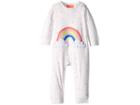 Joules Kids Gracie One-piece (infant) (white Spot Rainbow) Girl's Jumpsuit & Rompers One Piece