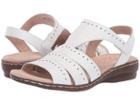 Natural Soul Beacon (white Leather) Women's Sandals