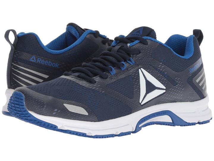 Reebok Ahary Runner (white/vital Blue/collegiate Navy) Men's Shoes