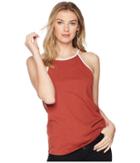 Hurley Ringer Tank Top (mars Stone) Women's Sleeveless