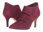 Bella-vita Danica (burgundy Kid Suede Leather) High Heels