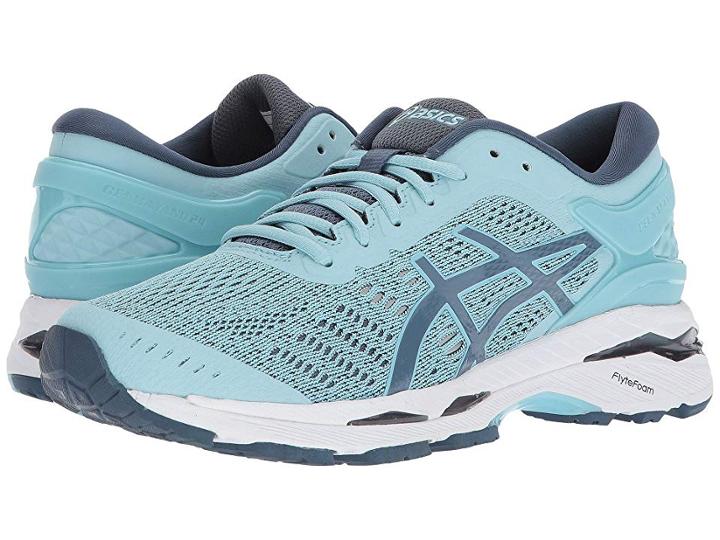 Asics Gel-kayano(r) 24 (porcelain Blue/smoke Blue/white) Women's Running Shoes