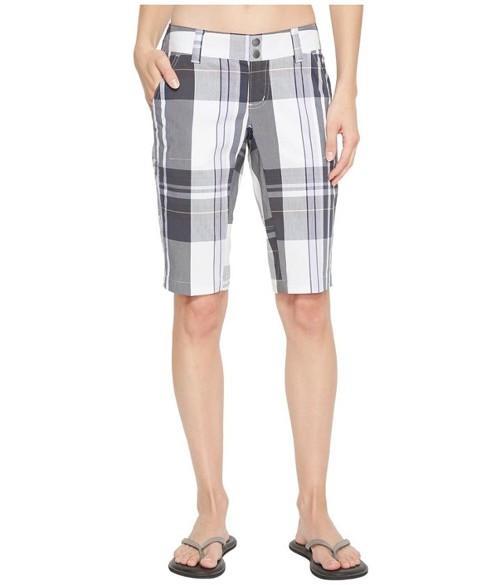 Columbia Saturday Trailtm Ii Plaid Short (soft Violet Plaid) Women's Shorts