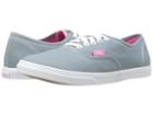 Vans Authentic Lo Pro ((pop) Lead/pink Carnation) Skate Shoes