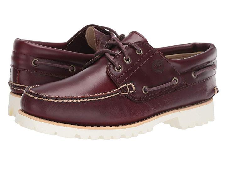 Timberland Chilmark 3 Eye Handsewn (rootbeer) Men's Lace-up Boots
