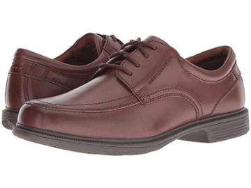 Nunn Bush Bourbon Street Moc Toe Oxford With Kore Slip Resistant Walking Comfort Technology (cognac) Men's Lace Up Moc Toe Shoes