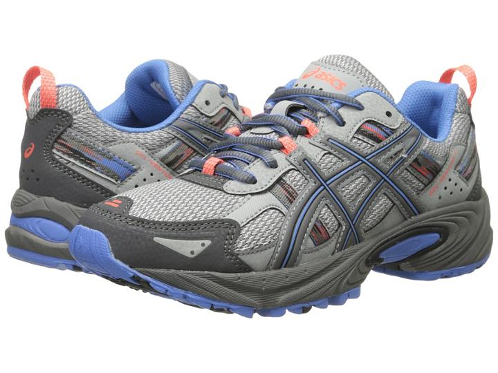 Asics Gel-venture(r) 5 (silver Grey/carbon/dutch Blue) Women's Running Shoes