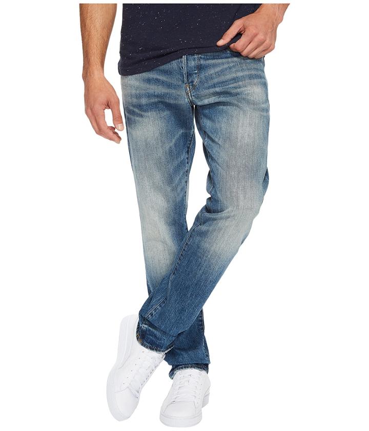 G-star 3301 Tapered In Medium Aged (medium Aged) Men's Jeans