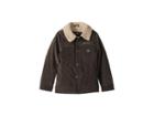 Urban Republic Kids James Pu Suede Sherpa Lined Five-pocket Jacket (little Kids/big Kids) (charcoal) Boy's Coat