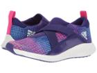 Adidas Kids Fortarun X Cf (little Kid/big Kid) (purple/white/shock Pink) Girls Shoes