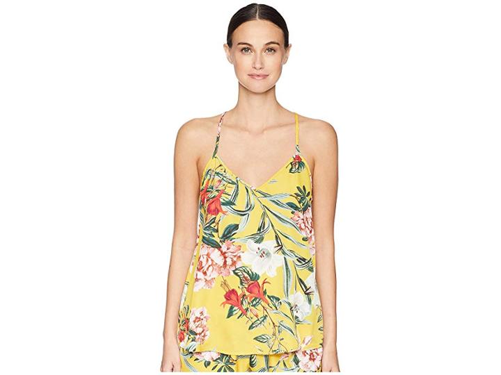 Maison Du Soir Luella Tank Top (marigold Floral) Women's Sleeveless