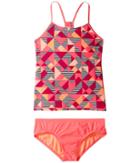 Nike Kids Optic Pop Racerback Tankini (big Kids) (sport Fuchsia) Girl's Swimwear