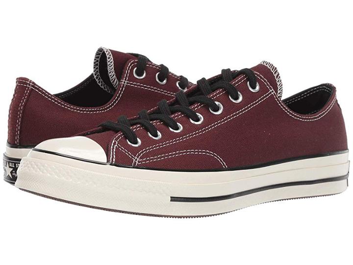 Converse Chuck Taylor(r) All Star(r) '70 Vintage Canvas Ox (barkroot Brown/black/egret) Lace Up Casual Shoes