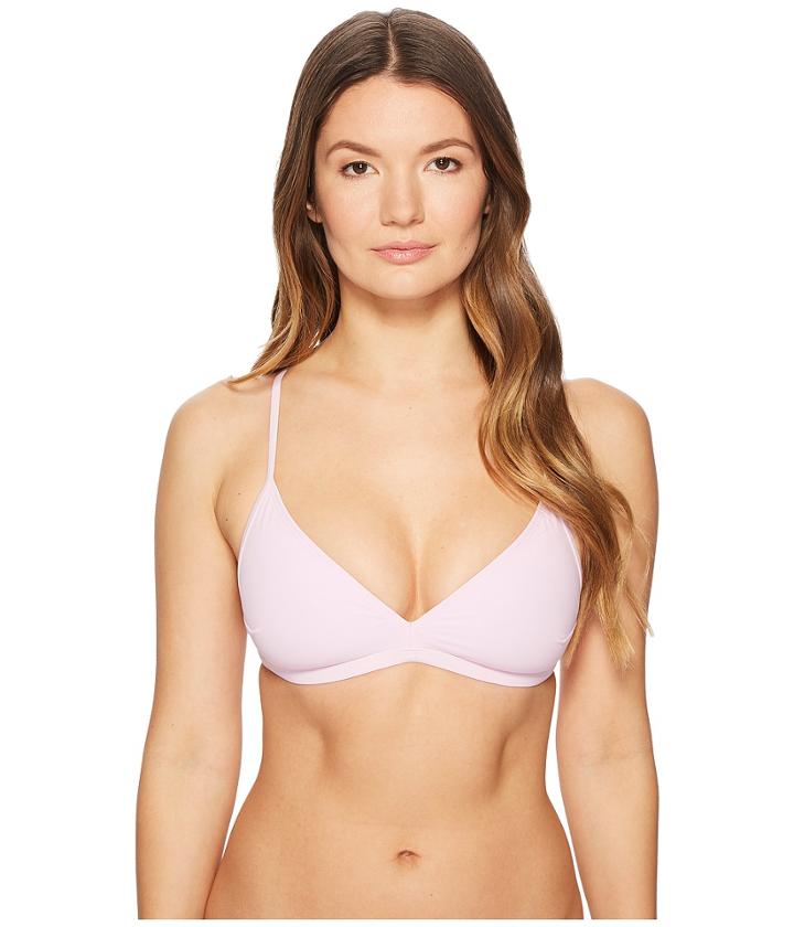 Flagpole Casey Top (rose) Women's Swimwear