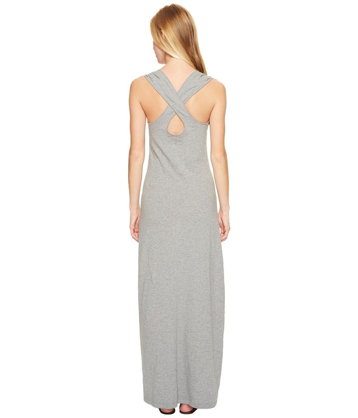 Mountain Khakis Solitude Maxi Dress (heather Grey) Women's Dress