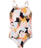 Billabong Kids Shaka Daze One-piece (little Kids/big Kids) (multi) Girl's Swimsuits One Piece