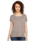 Alternative Eco Gauze Drift Short Sleeve T-shirt (grey Storm) Women's T Shirt