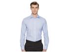 Eton Contemporary Fit Micro Tiger Print Shirt (blue) Men's Clothing