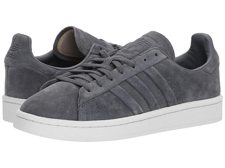 Adidas Originals Campus Stitch Turn (onix/onix/gold Metallic) Women's  Shoes