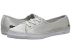 Lacoste Ziane Chunky 118 2 (silver) Women's Shoes