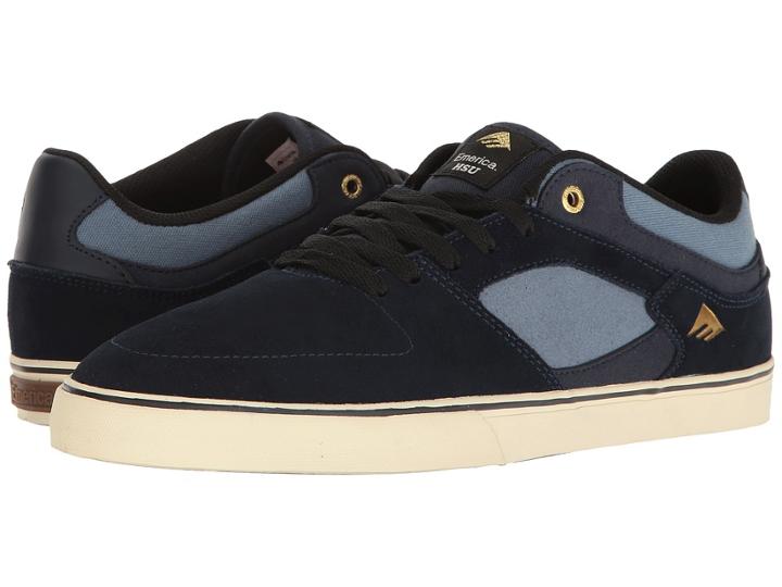 Emerica The Hsu Low Vulc (navy/blue) Men's Shoes