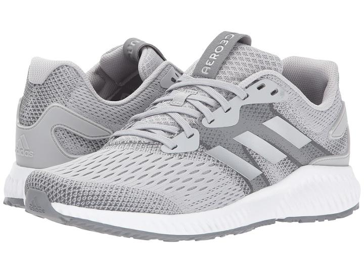 Adidas Running Aerobounce (grey Two/silver Metallic/grey Three) Men's Running Shoes