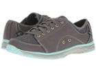 Dr. Scholl's Anna (grey Twill/fabric) Women's Lace Up Casual Shoes