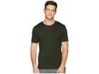 Under Armour Sportstyle Left Chest Short Sleeve (artillery Green/black) Men's Clothing