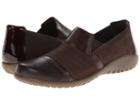 Naot Miro (mine Brown Leather/brown Shimmer Nubuck/walnut Leather) Women's Flat Shoes