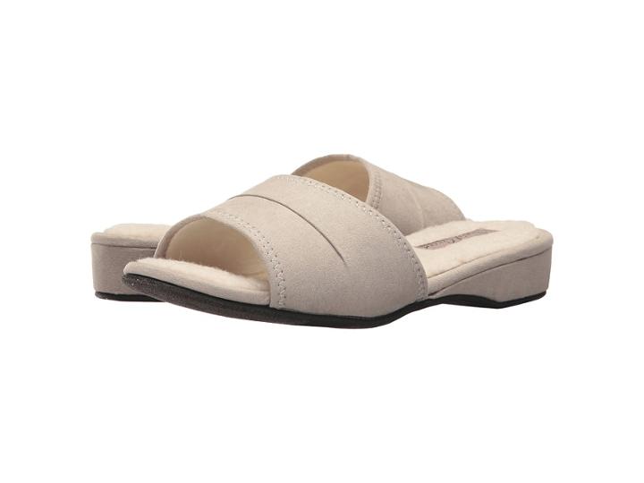 Daniel Green Dormie Sherpa (gray) Women's Slippers