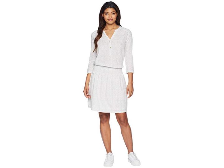 Prana Sugar Pine Dress (white Bodhi) Women's Dress