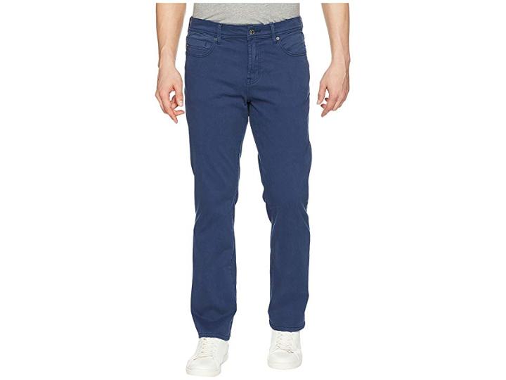 Liverpool Relaxed Straight In Comfort Stretch Twill (blue Twilight) Men's Casual Pants