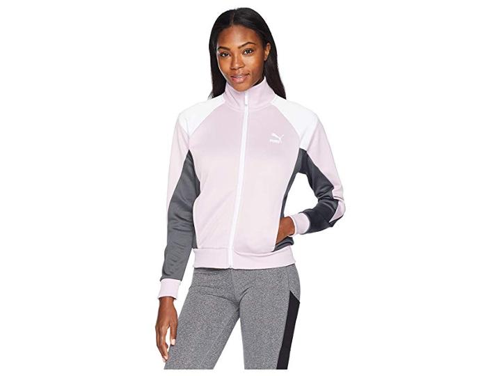 Puma Retro Track Jacket (winsome Orchid) Women's Coat