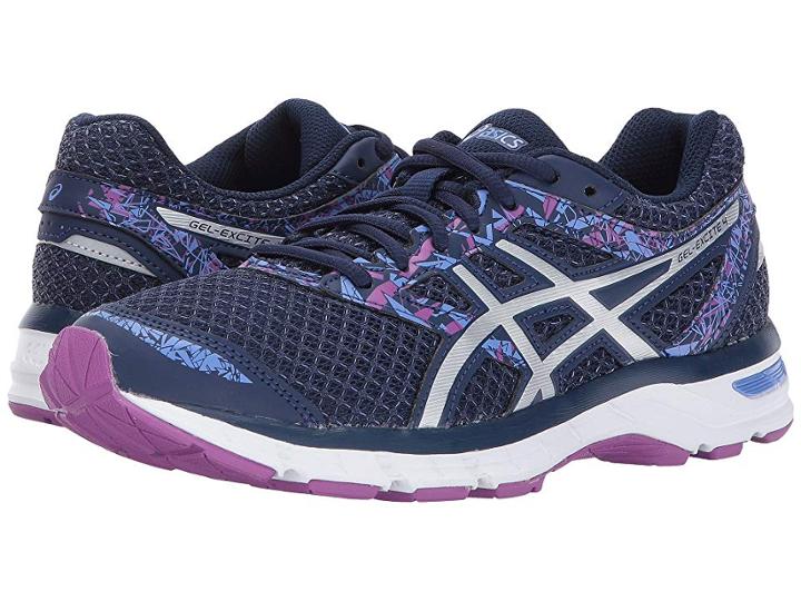 Asics Gel-excite(r) 4 (indigo Blue/blue/orchid) Women's Running Shoes