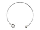 Rebecca Minkoff Sphere Collar Necklace (silver) Necklace