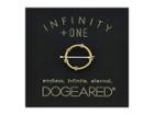 Dogeared Infinity + One, Halo W/ Crystal Ring (gold Dipped) Ring