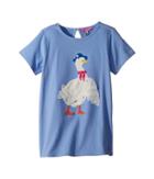 Joules Kids Peter Rabbit Duck Graphic T-shirt (toddler/little Kids/big Kids) (light Blue) Girl's T Shirt