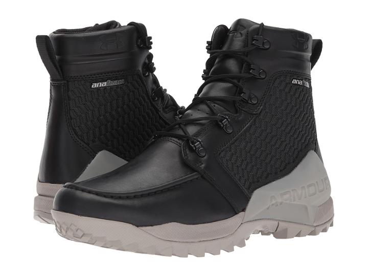Under Armour Ua Field Ops Gore-tex (black/autumn Tan/black) Men's Boots