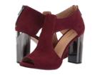 Michael Michael Kors Paloma Open Toe (oxblood) Women's Shoes