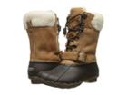 Sperry Saltwater Misty (brown/natural/fur) Women's Rain Boots