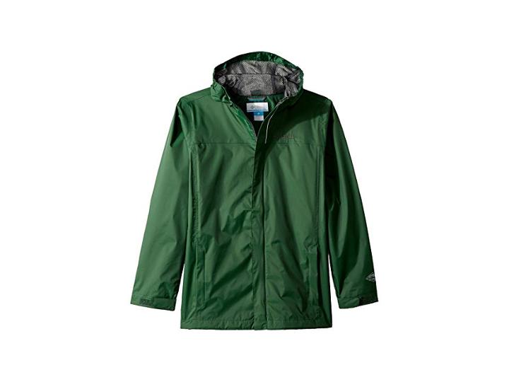 Columbia Kids Watertighttm Jacket (little Kids/big Kids) (forest/grill) Boy's Jacket