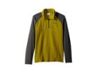 Columbia Kids Glacialtm Half Zip (little Kids/big Kids) (python Green/grill) Boy's Sweatshirt