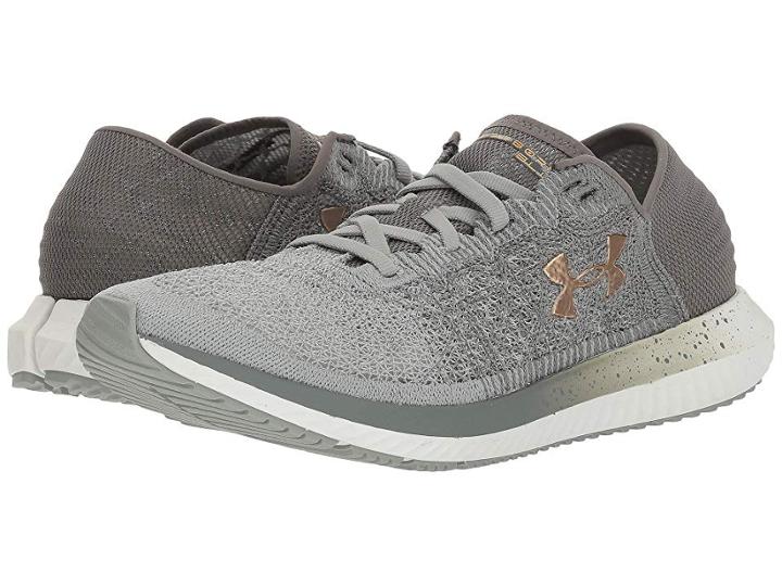 Under Armour Ua Threadborne Blur (gunpowder Green/clay Green/metallic Faded Gold) Men's Shoes